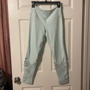 Victoria’s Secret workout leggings, size medium baby blue sparkle design